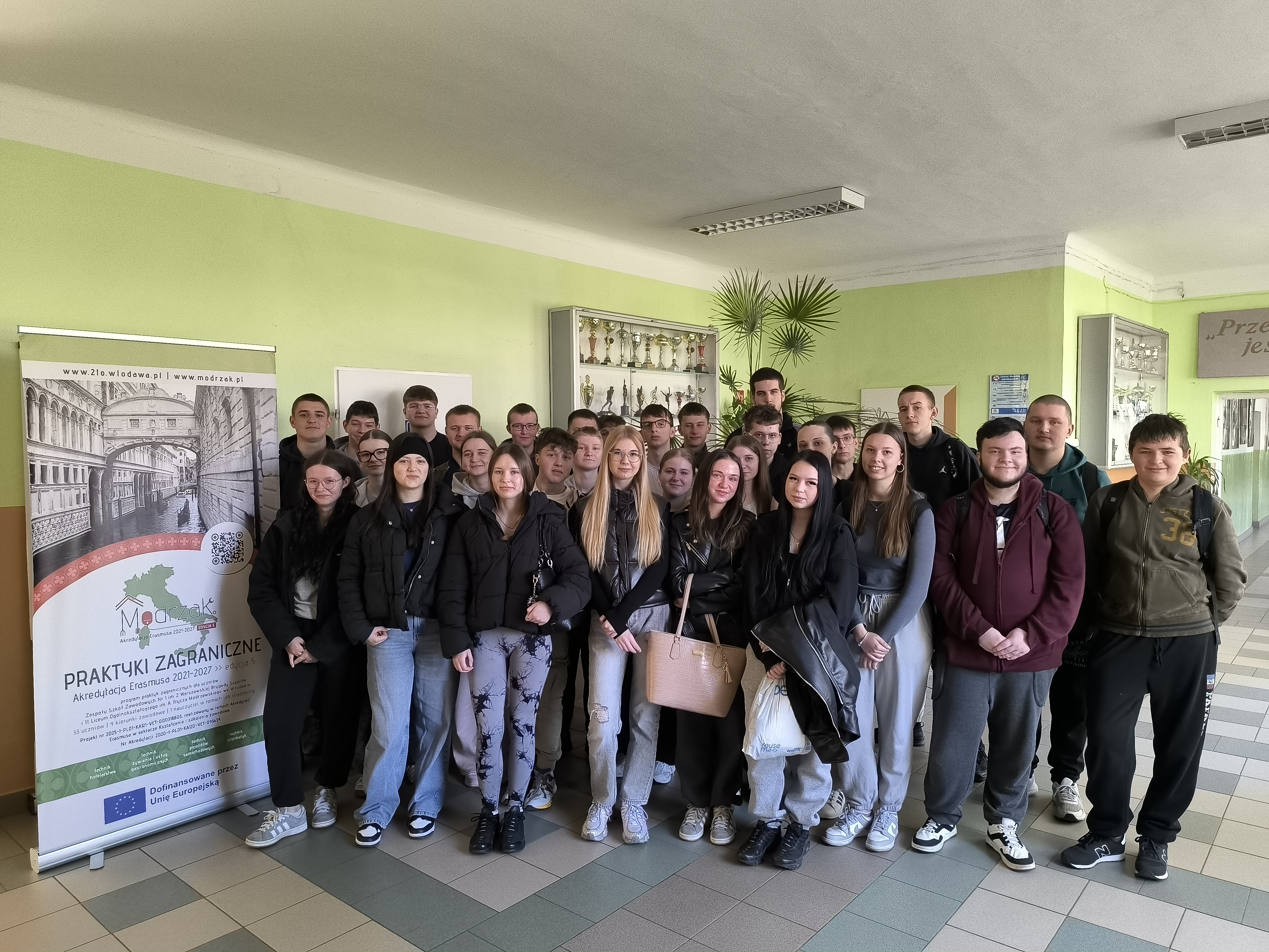 Europejska przygoda uczniów włodawskiego „Modrzaka” trwa